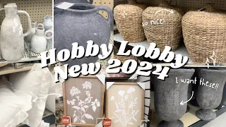 Hobby Lobby NEW 2024 Beautiful Decor walk through. Shop with me to see the best high end dupes.