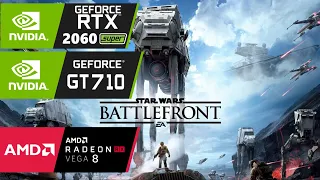 Star Wars Battlefront (2015) PC RTX 2060 - GT 710 - RX VEGA 8