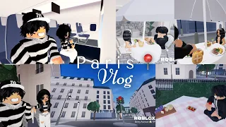 TRIP TO PARIS🇫🇷/french foods🍜🥙🌯/travel guide/outfits 💐 Roblox berry avenue rp