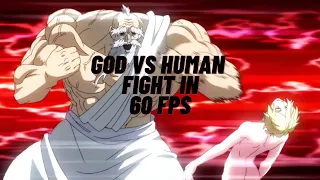 God vs Human | Zeus vs Adam | Full fight in 60 fps