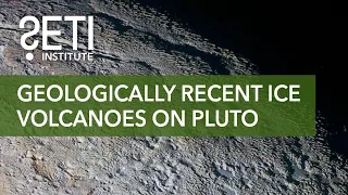 SETI Live: Geologically Recent Ice Volcanoes on Pluto