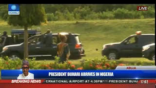 President Buhari Is Received By Officials In Jubilation Pt.2 | President Buhari Returns |