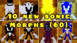 How To Get ALL 10 NEW SONIC MORPHS! | Find The Sonic Morphs #roblox #sonic