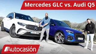 Mercedes GLC vs. Audi Q5| COMPARATIVA SUV| / Review en español | #Autocasión