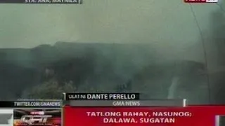 QRT: 3 bahay sa Sta. Ana, Maynila, nasunog