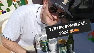 TESTER SPANSK ØL I SYDEN! 🍻🇪🇸 (2024)