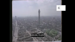 London Skyline in the 1960s, HD from 35mm