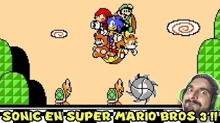 SONIC EN SUPER MARIO BROS 3 !! - Fan Games de Super Mario Bros con Pepe el Mago