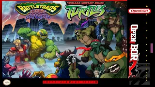 Battletoads Double Dragon and TMNT - Infinity - Playthrough (Openbor)