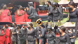 Nana Konadu Agyeman-Rawlings shows up at the funěral of the lăte brother of the chief of staff