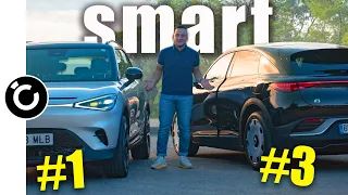 Smart #1 oder #3 - alle Details und Unterschiede + Brabus Version