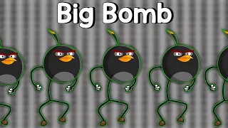17 Henry Stickmin Bomb Distraction Dance Sound Variations In 60 Seconds !
