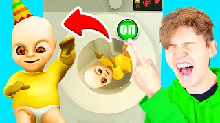 UNLOCKING *NEW SECRET ENDING* In BABY IN YELLOW!? (NEW ENDING UNLOCKED!)