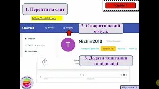 Особливості створення онлайн-флешкарток із допомогою сервісу “Quizlet”