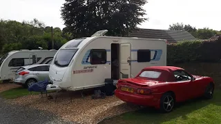 Wern Mill Caravan park.New Quay.