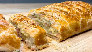 I have never eaten such a delicious dinner! Top 3 easy potato and puff pastry recipes!