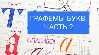 Прямой Эфир. Каллиграфия. Леттеринг. Графемы букв. Часть вторая. Дарья Романова.