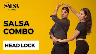 Learn Salsa Dance ADVANCED Combinations | Head Lock | With Counting