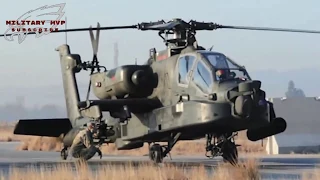 Advanced Boeing AH-64 APACHE Helicopters In Action Combat Footage