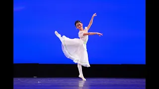 Jetta Yu, 11, Peasant from Giselle. 2023 YAGP Top 12. CDC Honorable Mention