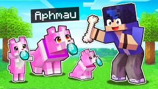 My SECRET Family Puppy PRANK In Minecraft!