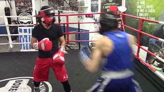 Sparring 52 kg vs 60 kg