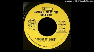 James & Mary Ann Coleman - Country Love - ARR (Bakersfield)