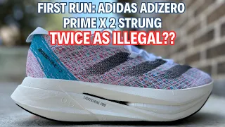 Running in the Adidas Adizero Prime X 2 Strung: First Impressions and Performance