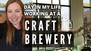 A Day in My Life Working at a Craft Brewery | Vlog Series