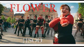 KPOP IN PUBLIC UKRAINE |ONE TAKE] (JISOO - ‘꽃(FLOWER)’ DANCE COVER | By LIARS TEAM|