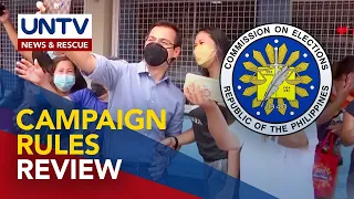 Comelec, bukas na reviewhin ang kanilang campaign rules