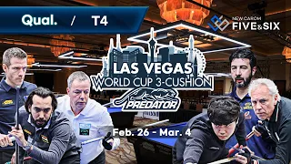 [Table 4] Las Vegas World Cup 3-Cushion 2023 - Qualification