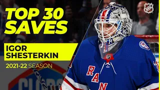 Top 30 Igor Shesterkin Saves from 2021-22 | NHL