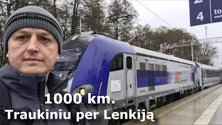 Traukiniu per visą Lenkiją per 12 val.  Svinouiscis kurortas prie Vokietijos sienos