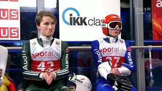 Jurij Tepes 152m& Robert Kranjec 150m& Jernej Damjan 150.5m PŚ Willingen 2014