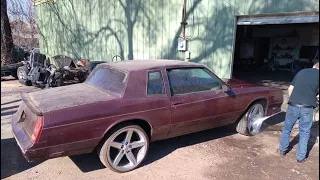 BUYING THIS 1987 MONTE CARLO SS ON 22’s IROCS!!