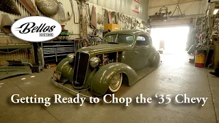 1935 Chevy Chopping the Top Part 1