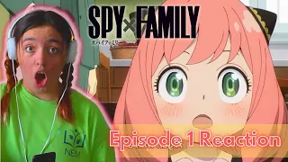 ANYA IS SO UGLY 🤮🤮 Anime Rookie Reacts to Spy x Family 1x1 REACTION!! "Operation STRIX"