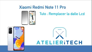 TUTO . Remplacer l'écran vitre tactile Xiaomi redmi note 11 pro