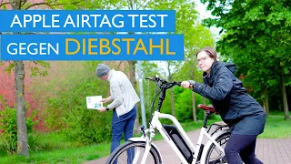 Apple Airtag Test am Fahrrad und E-Bike