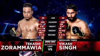 SFL Delhi 2017: Vikas Singh Ruhil vs Tekashi Zorammawai