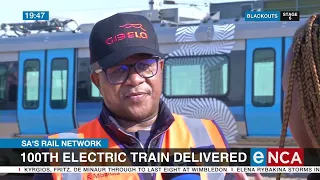 100th electric train delivered