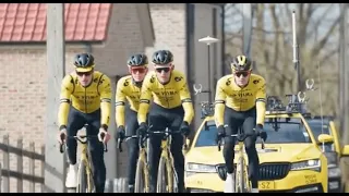 Tour des Flandres 2024 - La vie de la Team Visma | Lease a Bike sans Wout Van Aert et pour le Ronde