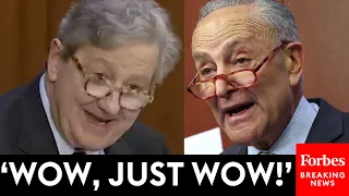 JUST IN: John Kennedy Explodes At Schumer, Dems' 'Loon Wing' For 'Threats' Against Supreme Court