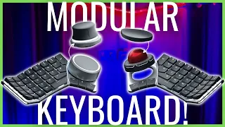 Weird-looking Alien KEYBOARD! - Naya Create⌨️