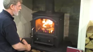 How to light a woodburner