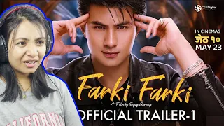 Reacting to FARKI FARKI  Nepali Movie Official Trailer 1 || ANMOL KC, JASSITA GURUNG || @OSRDigital