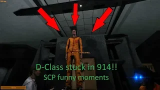 SCP SL Funny Moments: D-Class Stuck in Machine Room!