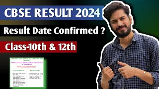 Cbse Result 2024 | CBSE Official Notice Released | Class 10 & 12 Result Date Out