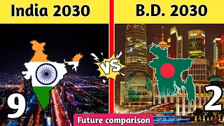 India 2030 VS Bangladesh 2030 Future Comparison-India Vs Bangladesh Country Comparison-Youthpahadi